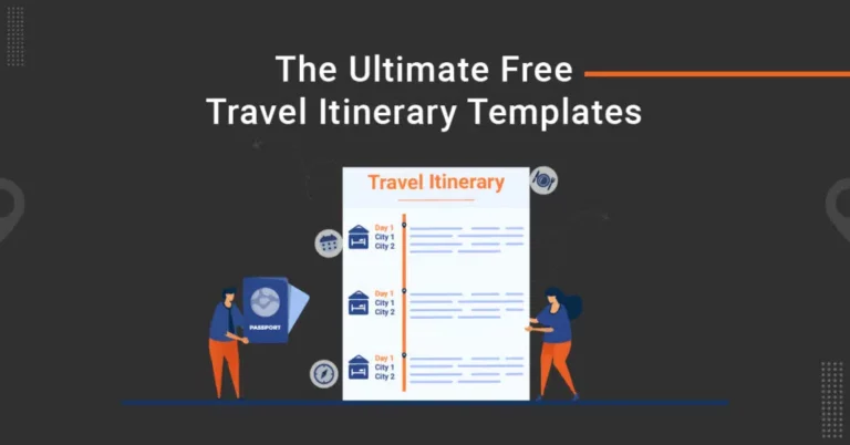 Travel Itinerary Template