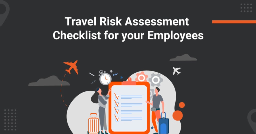 travel risk assessment checklist