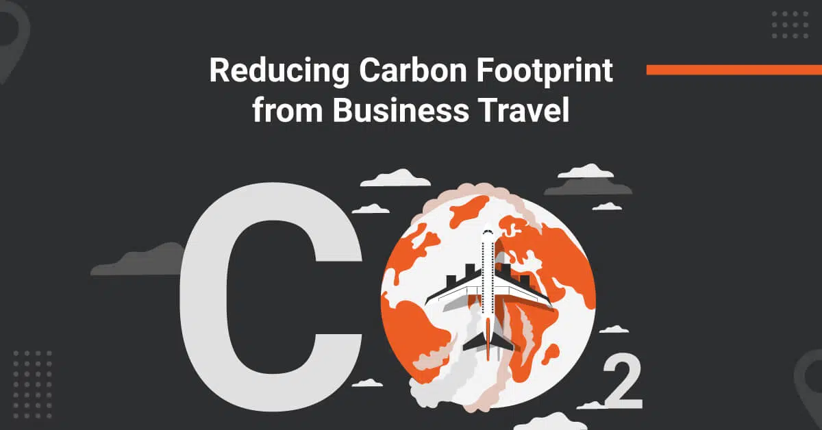 business travel carbon footprint