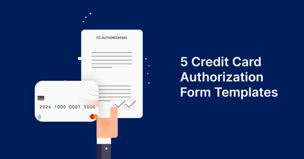 Credit Card Authorization Form Templates
