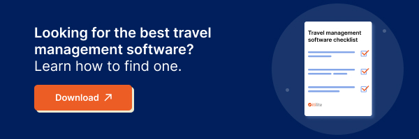 Travel Management Software checklist